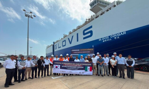Segundo cruce de Hyundai Glovis afianza a Veracruz y al CIIT como alternativa logística