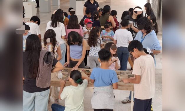 SEV acerca a niñas y niños al arte de la alfarería