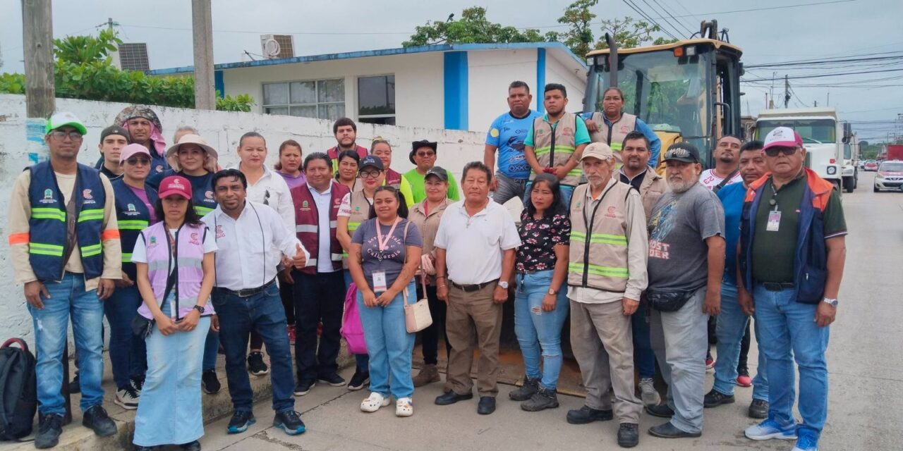 Reducen hasta 54% los casos de dengue en Coatzacoalcos con estrategia permanente de prevención