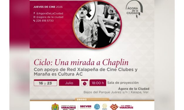 Jueves de Cine proyectará el ciclo Una mirada a Charles Chaplin en el Ágora de la Ciudad