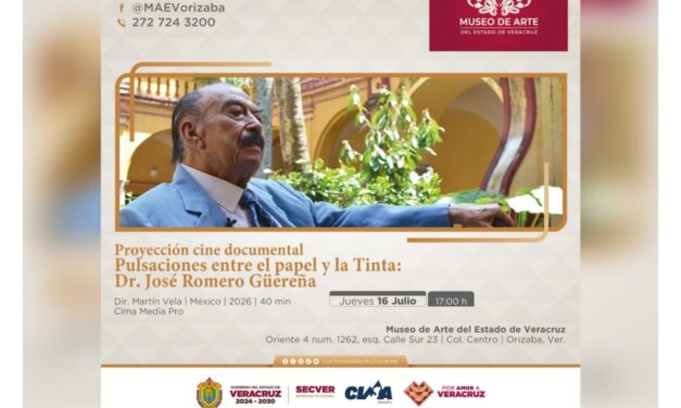 SECVER presentará documental sobre la vida y obra de José Romero Güereña