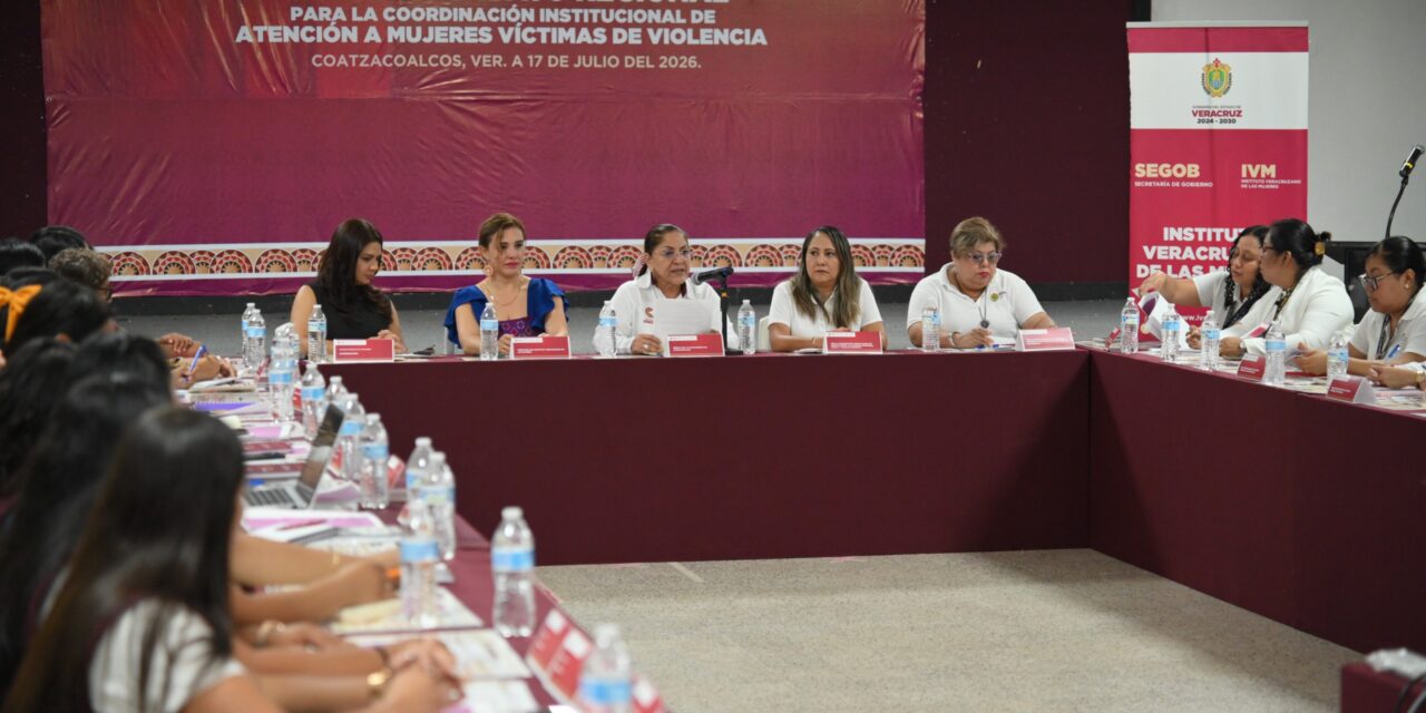 Reafirma Coatzacoalcos compromiso con las mujeres en Mesa de Trabajo Regional del IVM