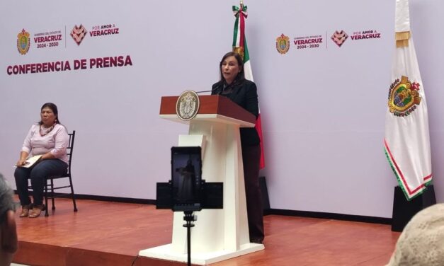 ‘No me voy’, ‘yo estoy en Veracruz hasta 2030’, afirma gobernadora Nahle