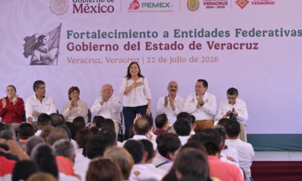 Con respaldo de Pemex, Veracruz amplía su capacidad de respuesta ante emergencias: Rocío Nahle