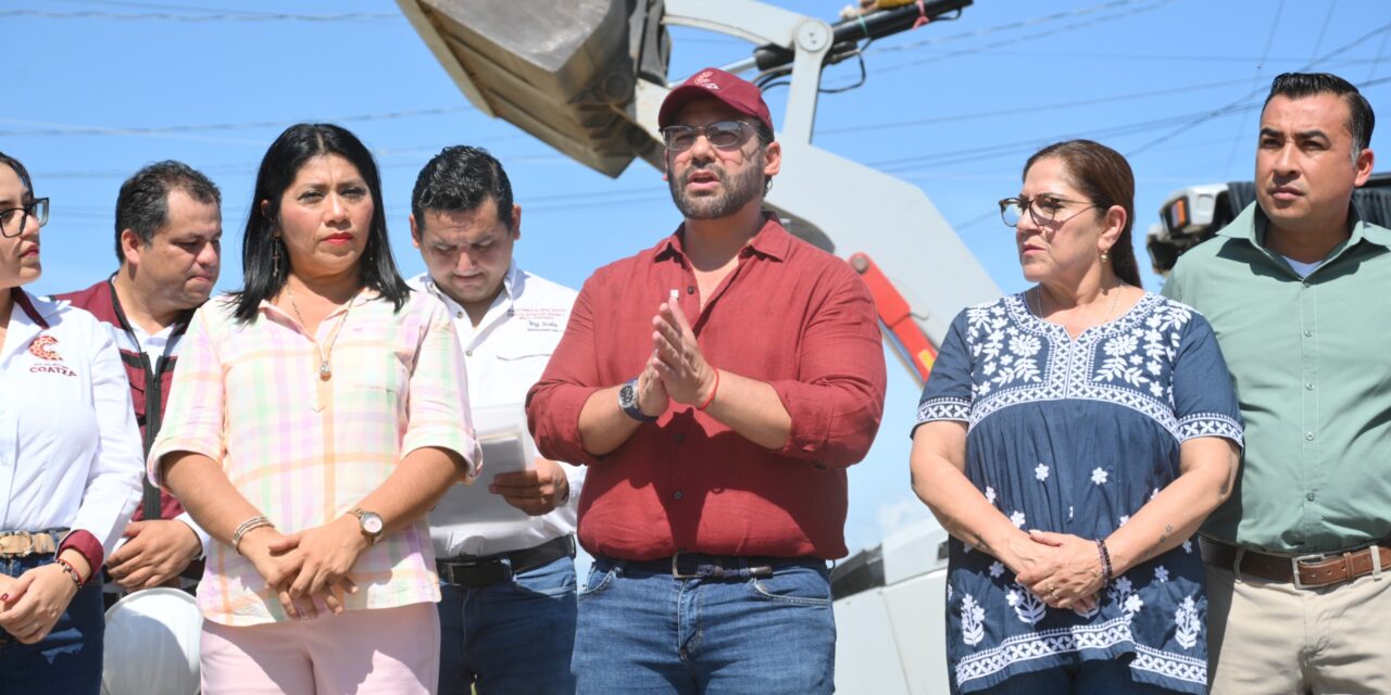 “Queremos quitar el rezago de pavimentación”: arranca Pedro Miguel Rosaldo obra en la Benito Juárez Norte
