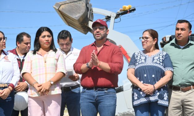 “Queremos quitar el rezago de pavimentación”: arranca Pedro Miguel Rosaldo obra en la Benito Juárez Norte