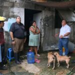 Activan protocolos de emergencia por fuertes lluvias en Coatzacoalcos