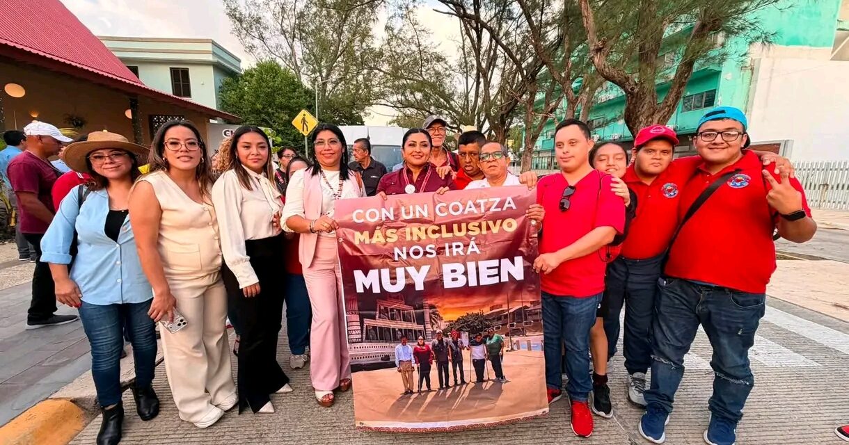 Conmemora Ayuntamiento de Coatzacoalcos el Día del Peatón con un llamado a la inclusión social