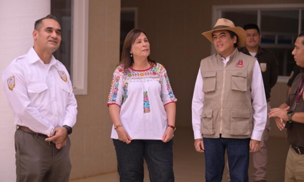 Supervisa Rocío Nahle condiciones de atención en la Estación Migratoria de Acayucan