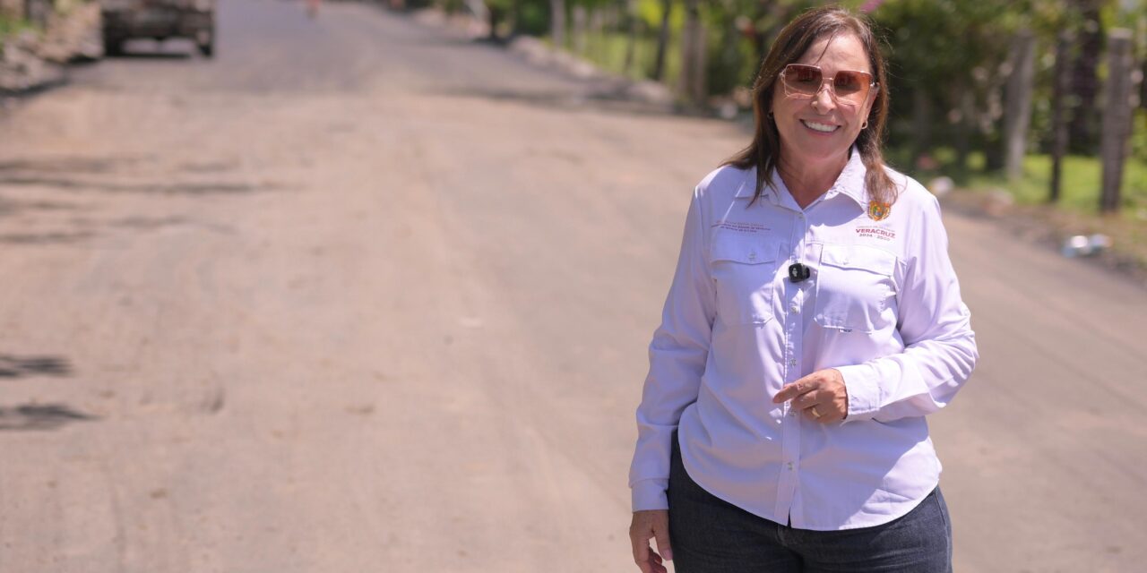 Supervisa Gobernadora rehabilitación de 22 km del camino Salinas–Los Cántaros