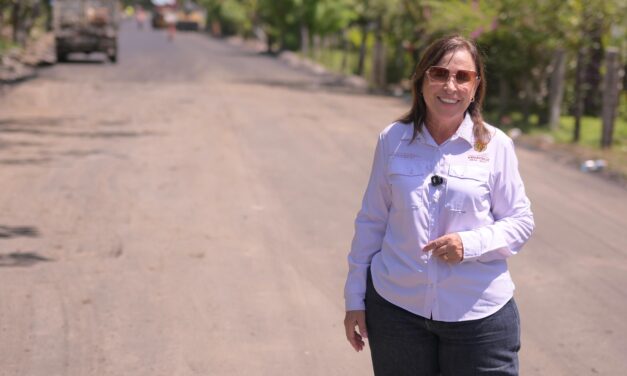 Supervisa Gobernadora rehabilitación de 22 km del camino Salinas–Los Cántaros