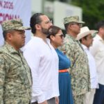 Asiste Pedro Miguel Rosaldo al inicio del Segundo Escalón del Servicio Militar Nacional de 300 jóvenes Clase 2007