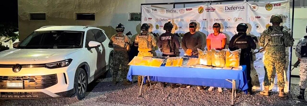 Cuatro presuntos integrantes de grupos delincuenciales detenidos por fuerzas de seguridad federales, estatales y municipales
