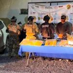Cuatro presuntos integrantes de grupos delincuenciales detenidos por fuerzas de seguridad federales, estatales y municipales