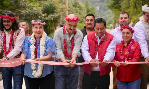 Sin distingo partidista, Gobierno de Veracruz atiende demanda histórica de infraestructura en Atlahuilco