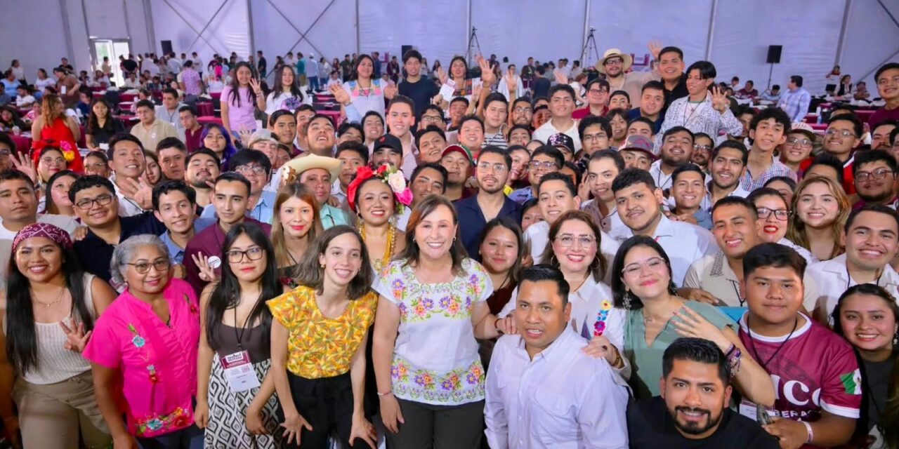 Rocío Nahle llama a jóvenes a asumir el relevo de la transformación