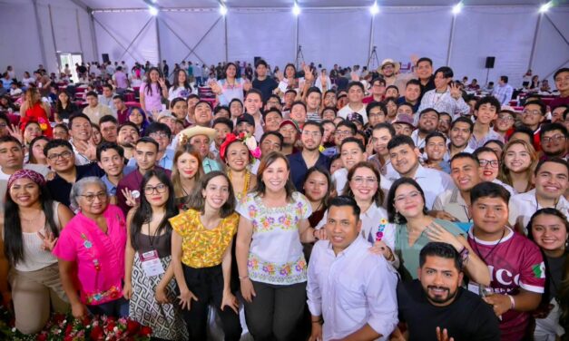 Rocío Nahle llama a jóvenes a asumir el relevo de la transformación