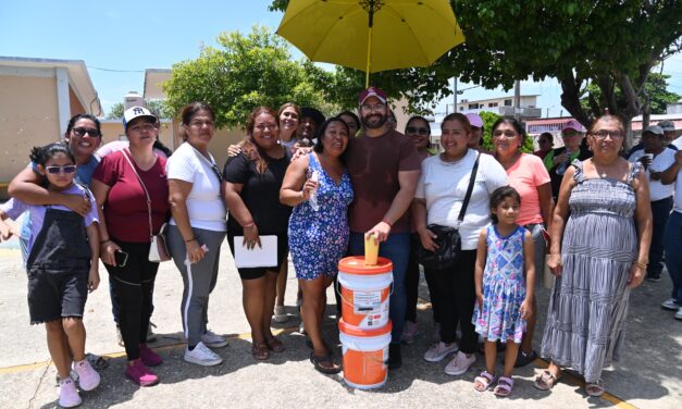 Recorre Pedro Miguel Rosaldo Las Gaviotas y supervisa Jornada de Descacharrización