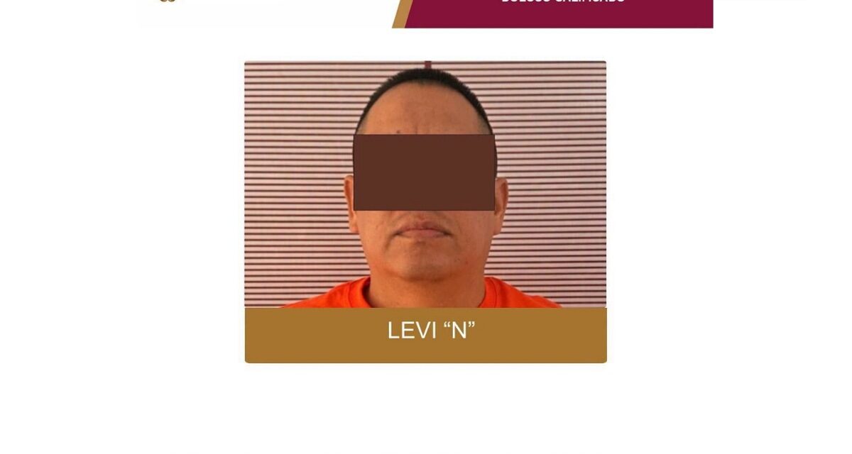Investigación ministerial sustenta vinculación a proceso de “Comandante Levi” por homicidio doloso calificado en Yanga