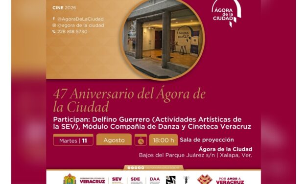 Celebra SECVER 47 aniversario del Ágora de la Ciudad de Xalapa