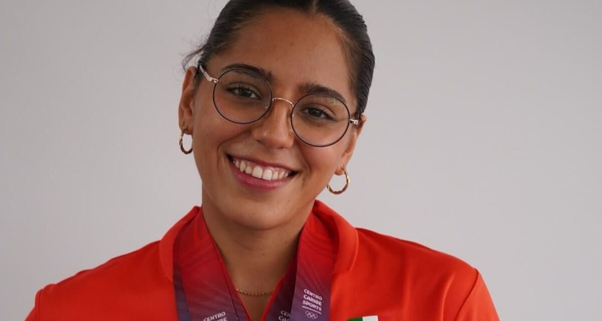 Gana tres oros la veracruzana Susana Hernández en los JCC Santo Domingo 2026