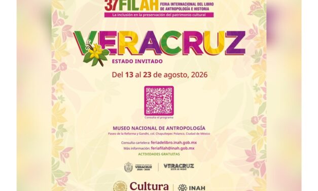 Veracruz, invitado de honor, mostrará su riqueza cultural en la 37.ª Feria Internacional del Libro de Antropología e Historia