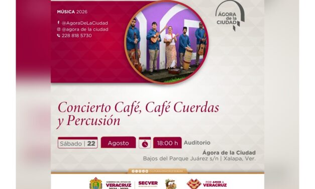 Ofrece la SECVER concierto de son jarocho en el Ágora de la Ciudad de Xalapa