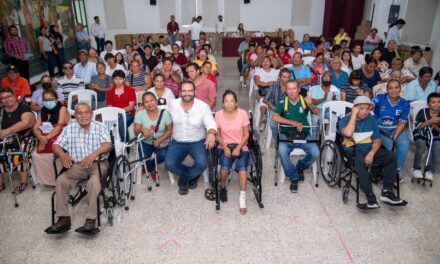 “Es el pueblo, siempre el pueblo”: Pedro Miguel Rosaldo García entrega apoyos derivados de las audiencias ciudadanas