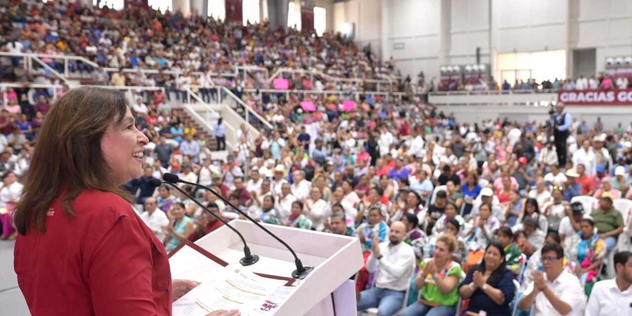 Transformación con justicia social, mil 800 personas de siete municipios reciben Apoyo a la Palabra: Rocío Nahle