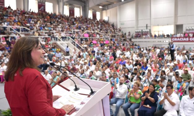 Transformación con justicia social, mil 800 personas de siete municipios reciben Apoyo a la Palabra: Rocío Nahle