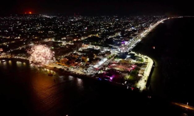 La fiesta en Coatza 
