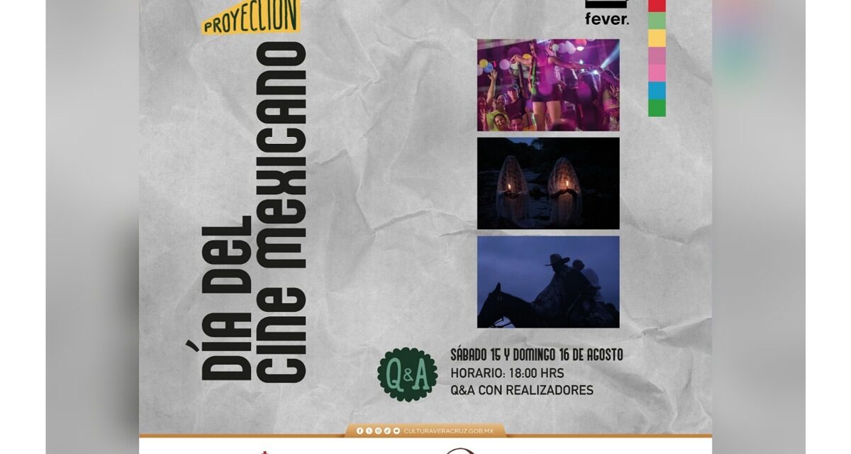 Llegan al Ágora de la Ciudad las proyecciones del Festival de Cortometraje Veracruzano