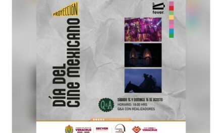 Llegan al Ágora de la Ciudad las proyecciones del Festival de Cortometraje Veracruzano