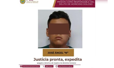 39 sentencias condenatorias en una semana fortalecen el combate a la impunidad en Veracruz; se logra pena de 20 años por homicidio doloso en Río Blanco