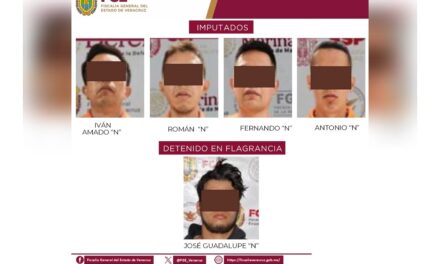 UECS Veracruz logra resultados contra el secuestro y la extorsión: cuatro imputados en Orizaba y un detenido en Xalapa