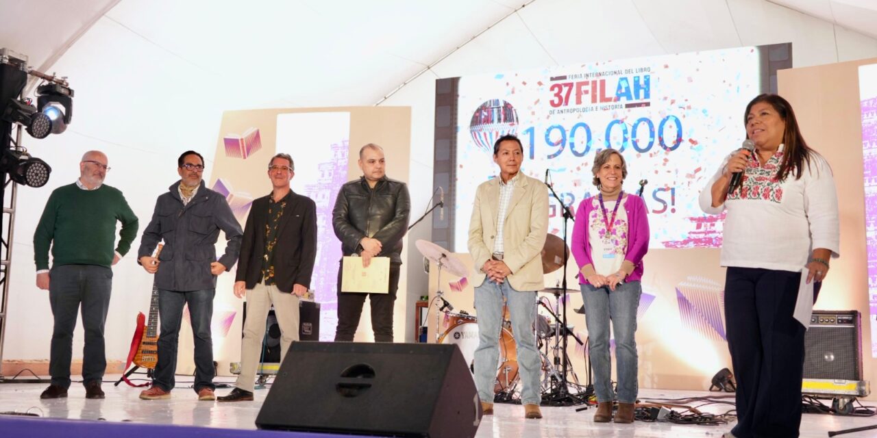 Ante más de 190 mil asistentes, Veracruz convirtió la 37ª FILAH en una celebración de su diversidad cultural