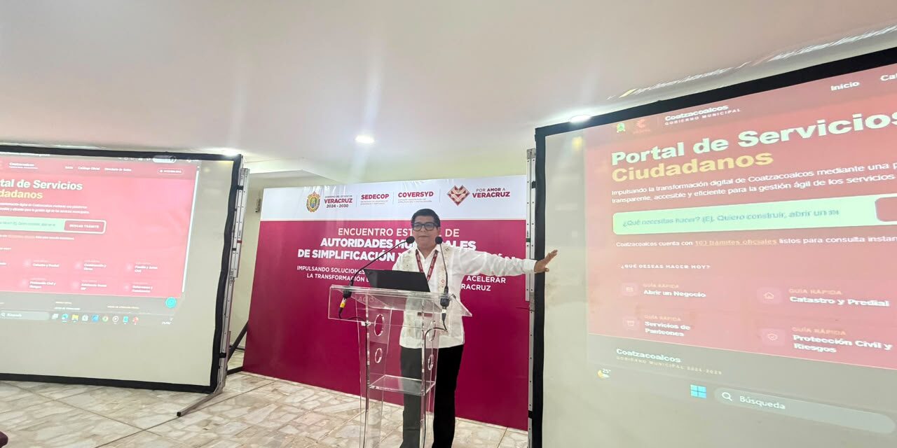Coatzacoalcos comparte buenas prácticas de transformación digital en el Encuentro de Autoridades Municipales 2026