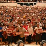 Toma Pedro Miguel Rosaldo protesta a 2 mil 117 jefas y jefes de manzana en Coatzacoalcos