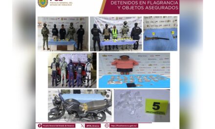 59 cateos en 39 municipios de Veracruz dejan 38 detenidos y fortalecen acciones contra el delito