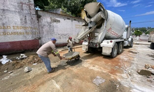 Coatzacoalcos avanza en el mejoramiento de sus vialidades