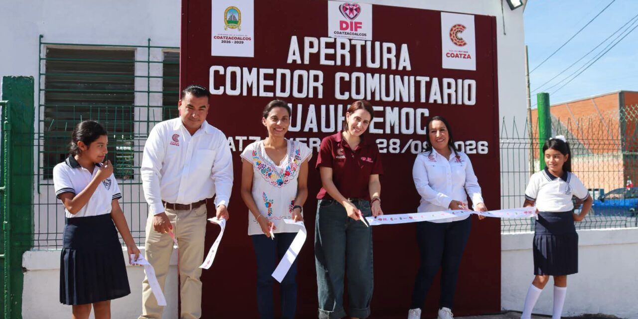 “Un espacio de solidaridad y cercanía”: Sonia Marie inaugura sexto Comedor Comunitario en la colonia Cuauhtémoc