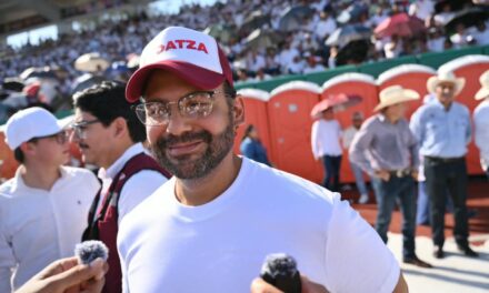 Pedro Miguel Rosaldo acompaña a Claudia Sheinbaum en presentación de proyectos estratégicos para Veracruz
