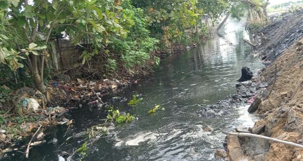​Retiran toneladas de basura y enseres del canal pluvial Los Mangos en Coatzacoalcos