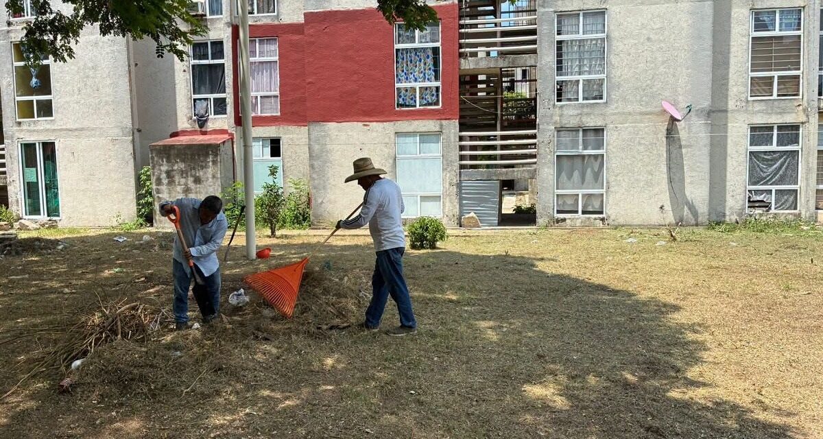 Avanza Ayuntamiento de Coatzacoalcos en la recuperación de espacios públicos con el programa “Jóvenes Recuperando Espacios”
