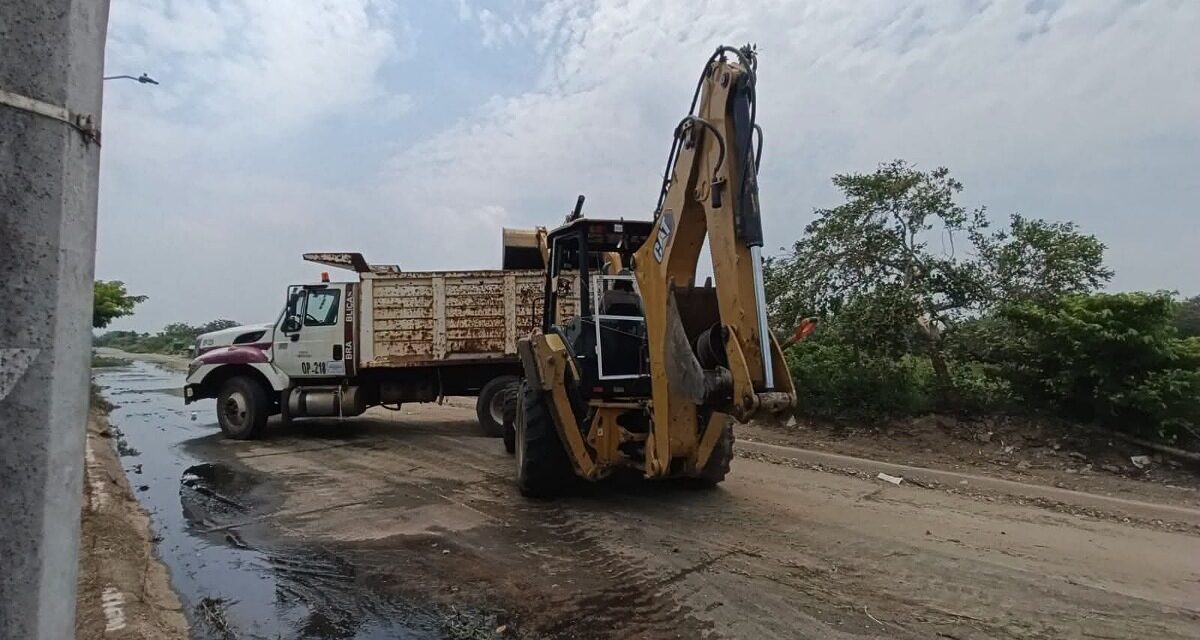 Mantiene Ayuntamiento de Coatzacoalcos frentes simultáneos de limpieza y descacharrización en diversos sectores