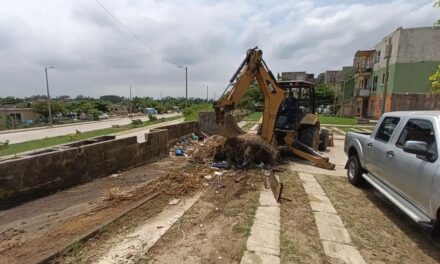 Retiran 28.4 toneladas de residuos y llantas en intensa jornada dominical de descacharrización en Coatzacoalcos