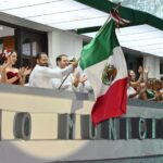 Encabeza Pedro Miguel Rosaldo su primer Grito de Independencia en Coatzacoalcos