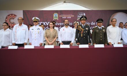 Coatzacoalcos conmemora el 216 Aniversario de la Independencia de México con Desfile Cívico Militar