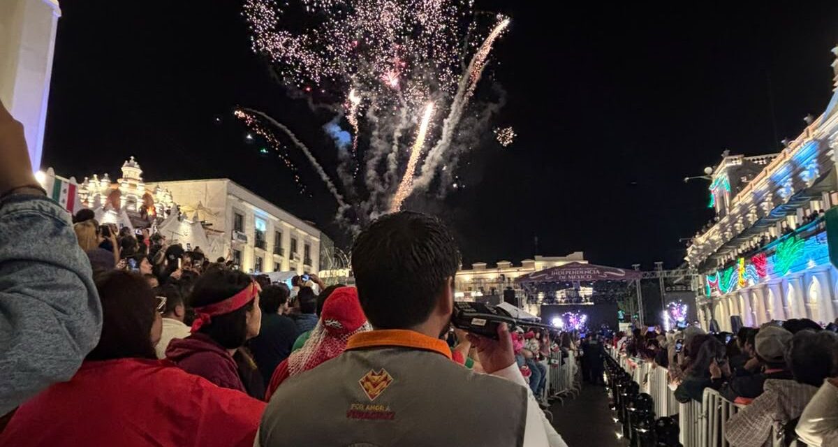 Veracruz con saldo blanco tras la celebración del 216 aniversario de la Independencia de México: PC