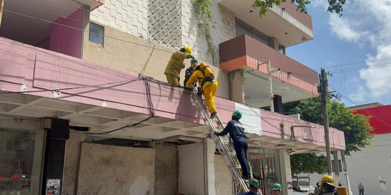 Se prepara Coatzacoalcos ante emergencias con simulacro de sismo